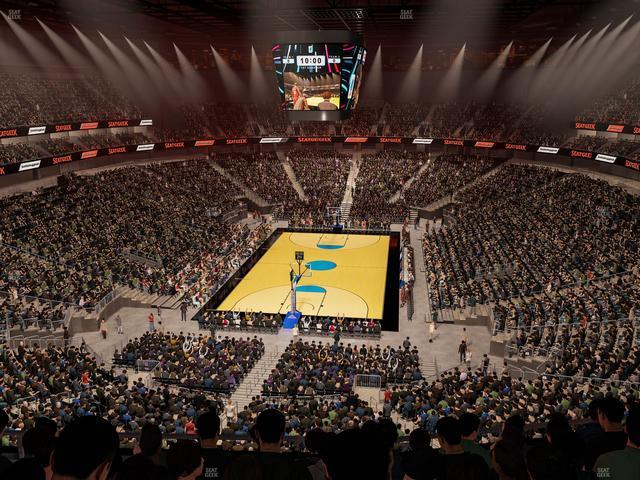 T-Mobile Arena - Section 215 Seat View