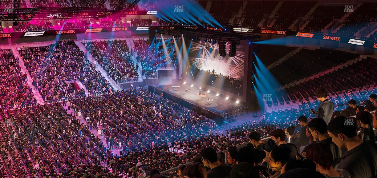 T-Mobile Arena - Section 222 Seat View