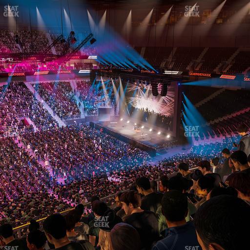 T-Mobile Arena - Section 222 Seat View