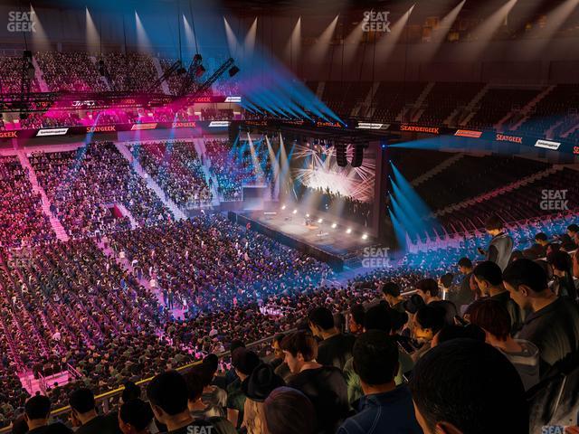 T-Mobile Arena - Section 222 Seat View