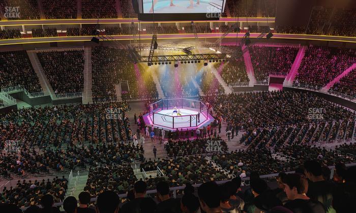 T-Mobile Arena - Section 222 Seat View