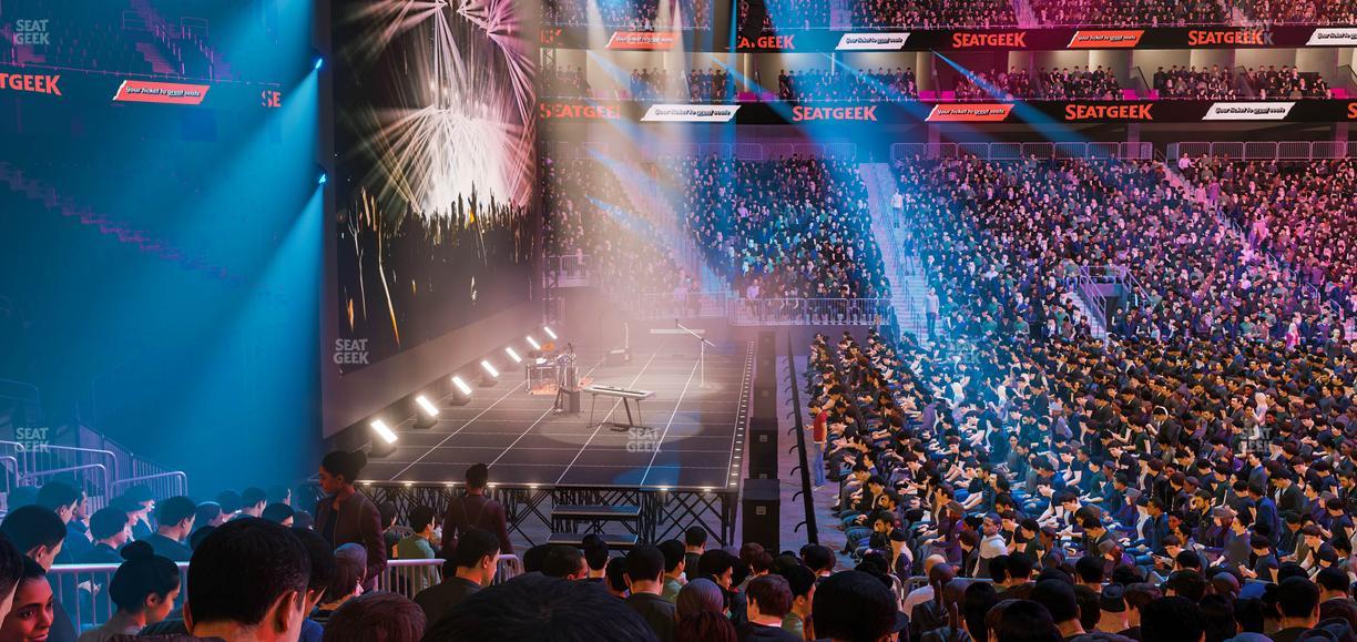 T-Mobile Arena - Section 4 Seat View