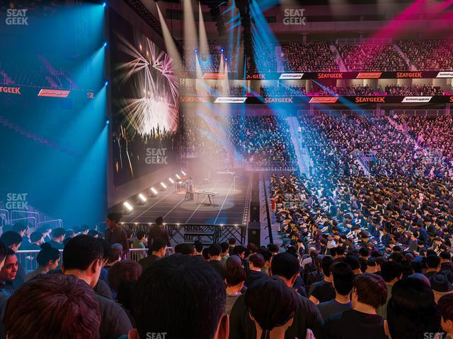T-Mobile Arena - Section 4 Seat View