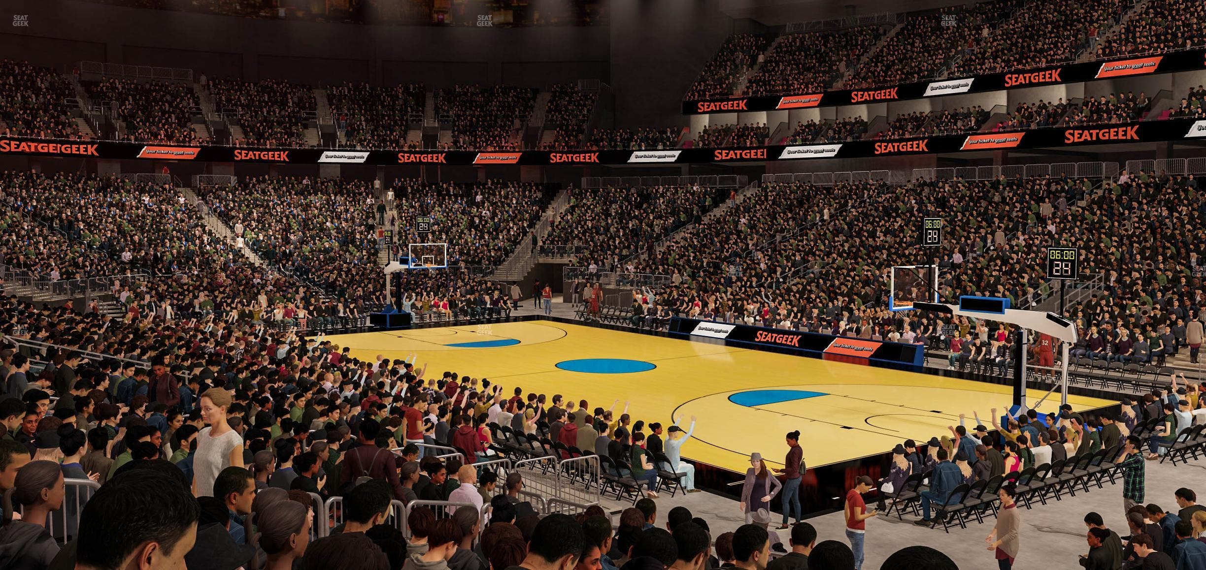 T-Mobile Arena - Section 8 Seat View