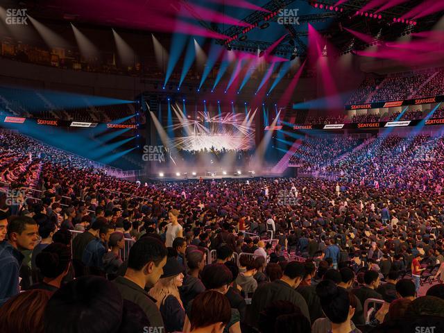 T-Mobile Arena - Section 8 Seat View