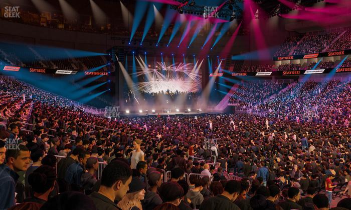 T-Mobile Arena - Section 8 Seat View