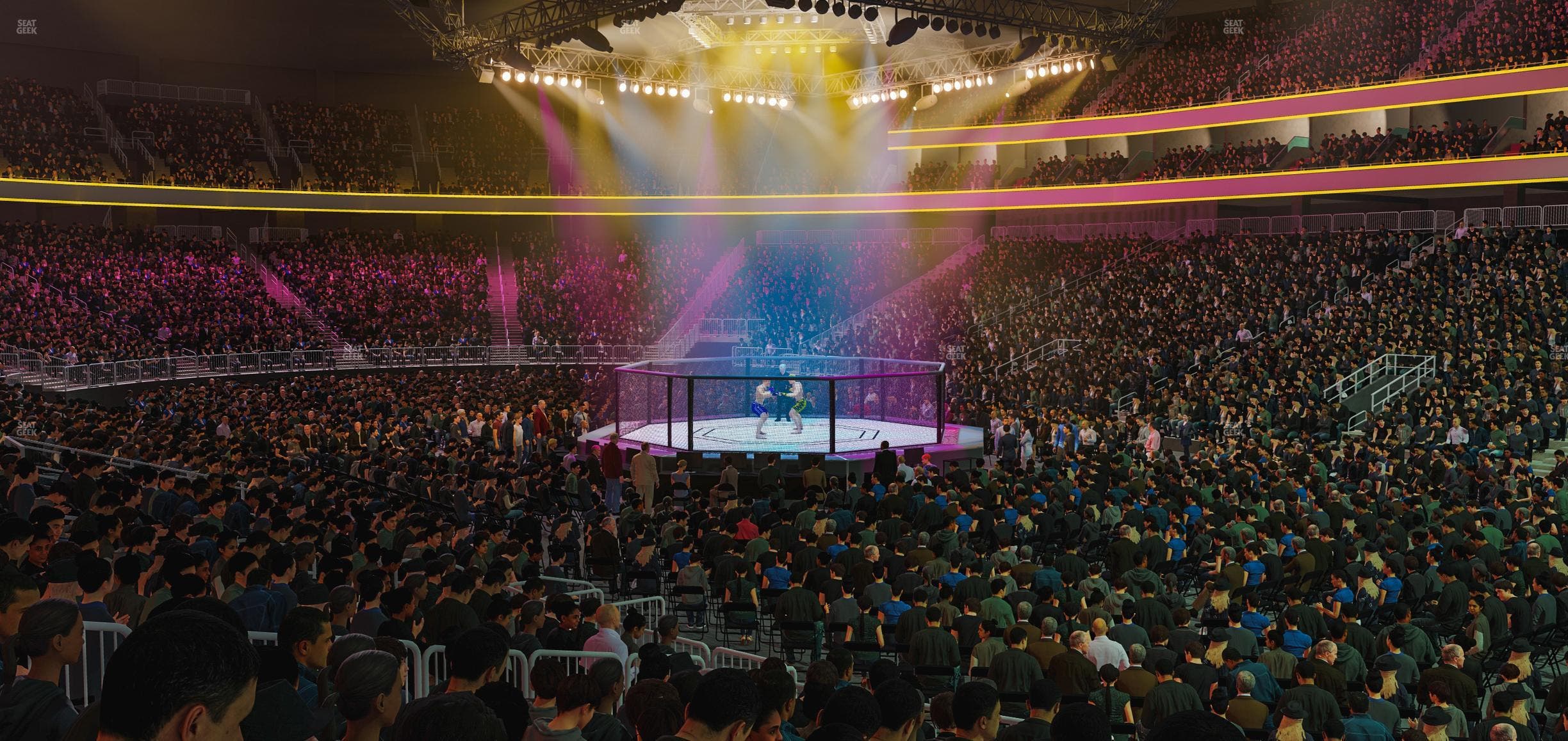T-Mobile Arena - Section 8 Seat View