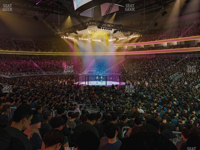 T-Mobile Arena - Section 8 Seat View