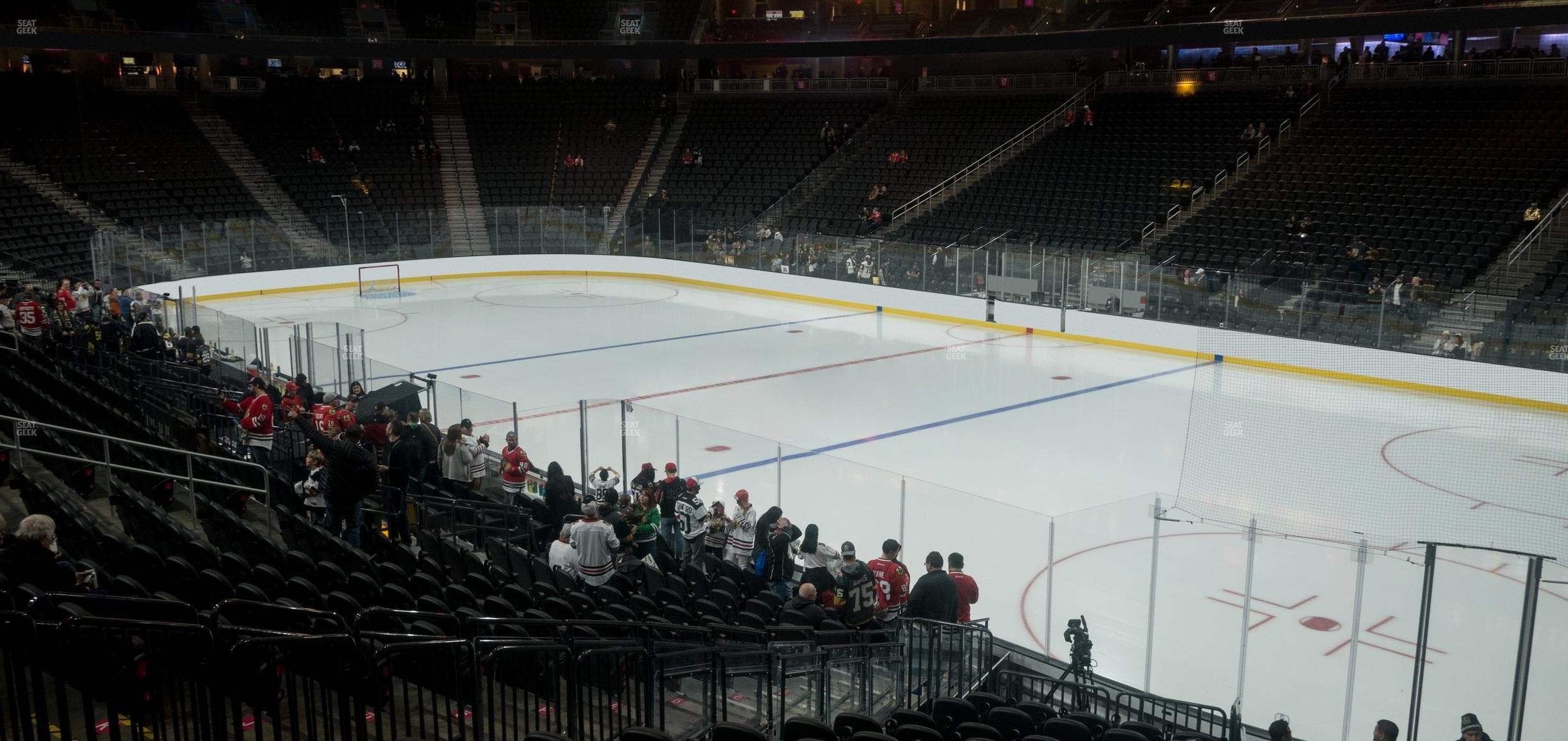 T-Mobile Arena - Section 8 Seat View