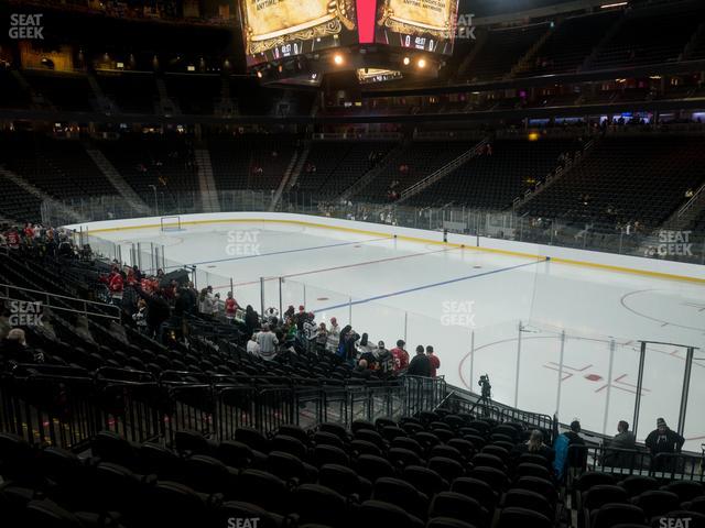 T-Mobile Arena - Section 8 Seat View