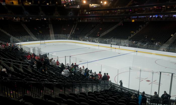 T-Mobile Arena - Section 8 Seat View