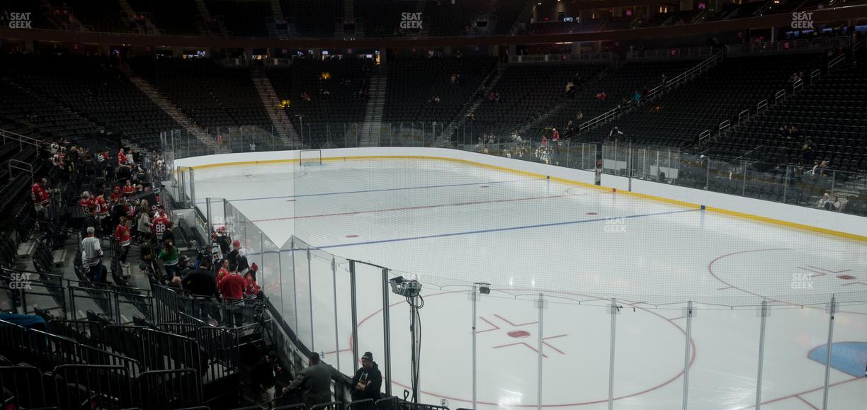 T-Mobile Arena - Section 9 Seat View