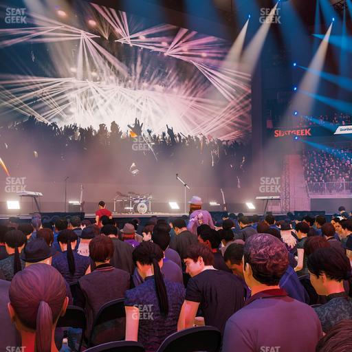 T-Mobile Arena - Section Floor A Seat View
