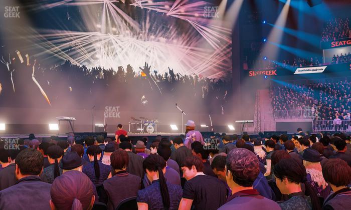 T-Mobile Arena - Section Floor A Seat View