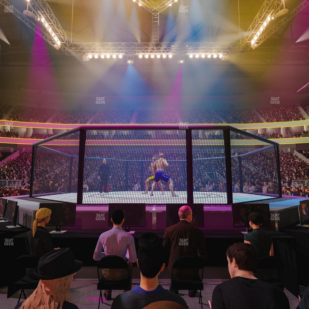 T-Mobile Arena - Section Floor A Seat View