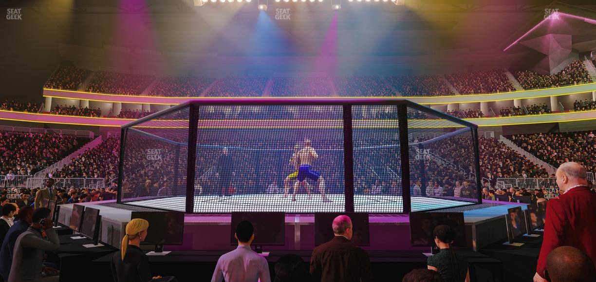 T-Mobile Arena - Section Floor A Seat View