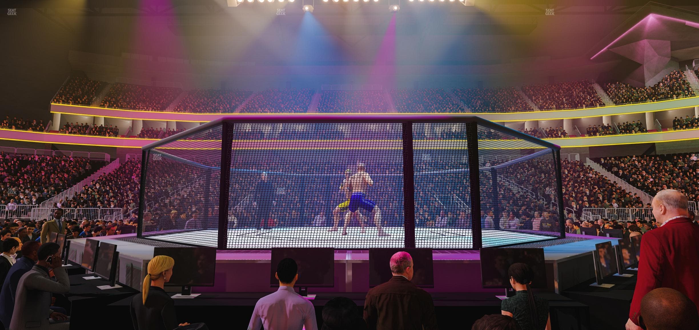 T-Mobile Arena - Section Floor A Seat View