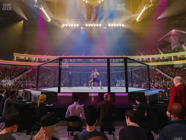 T-Mobile Arena - Section Floor A Seat View