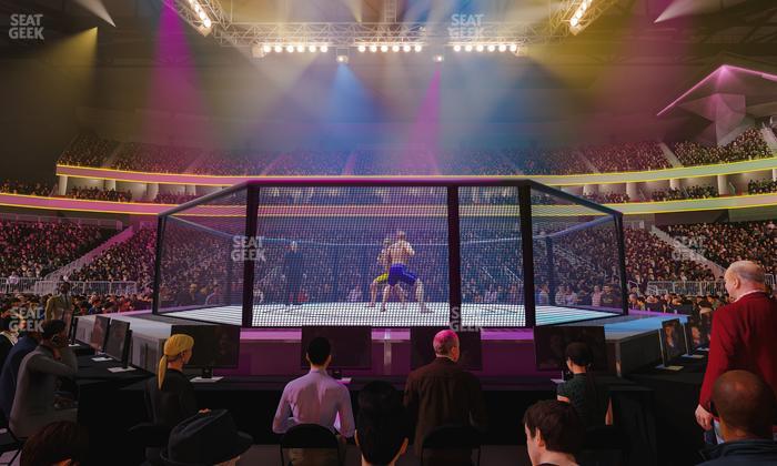 T-Mobile Arena - Section Floor A Seat View