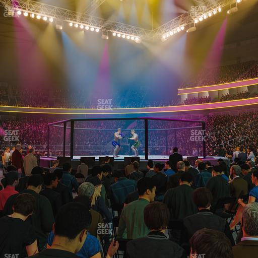 T-Mobile Arena - Section Floor B Seat View