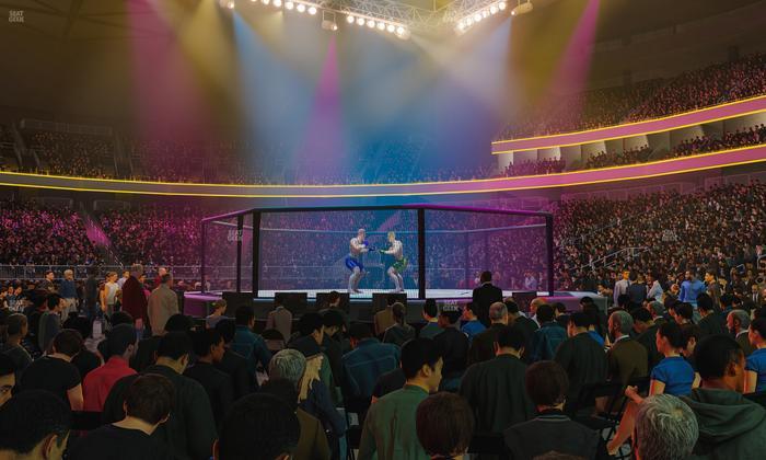 T-Mobile Arena - Section Floor B Seat View