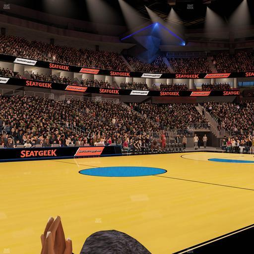 T-Mobile Arena - Section Floor B Seat View