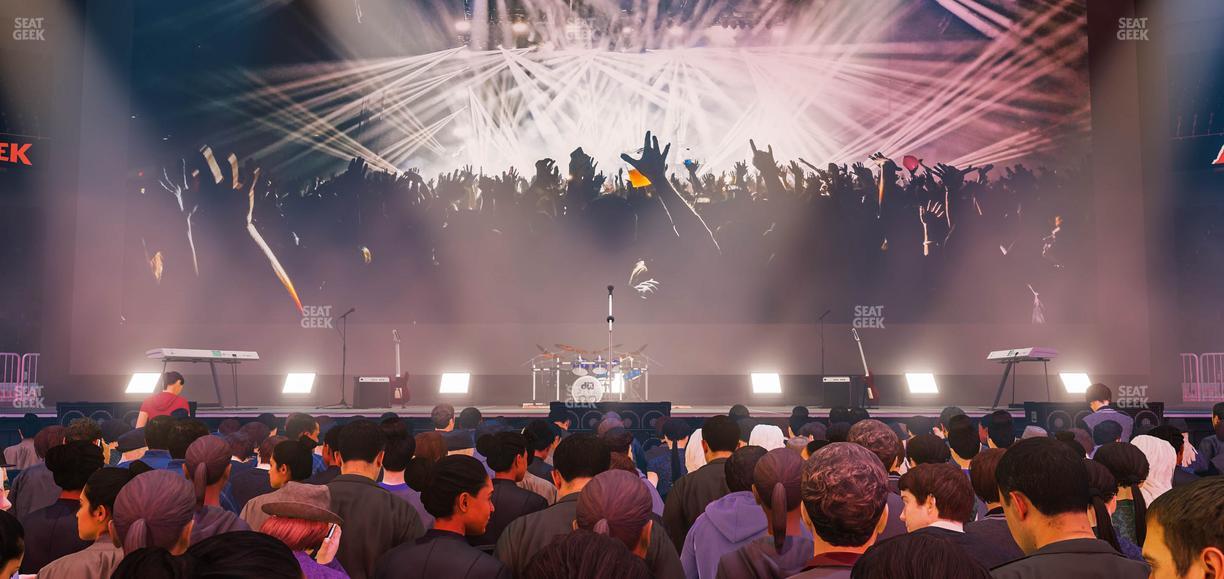 T-Mobile Arena - Section Floor B Seat View