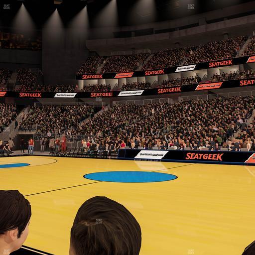 T-Mobile Arena - Section Floor C Seat View