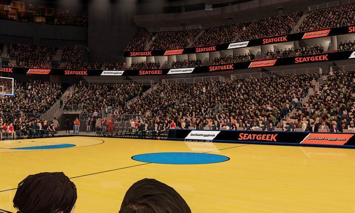 T-Mobile Arena - Section Floor C Seat View