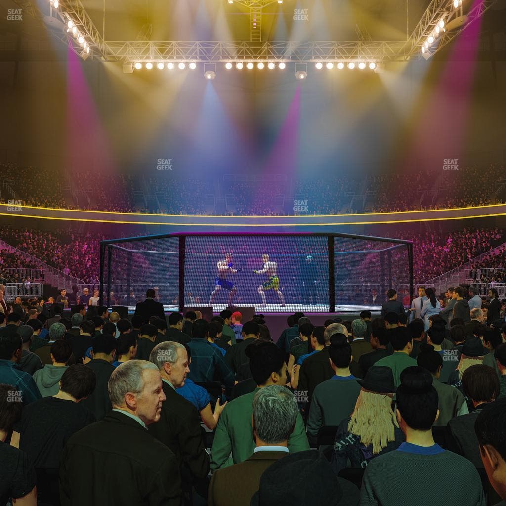T-Mobile Arena - Section Floor C Seat View