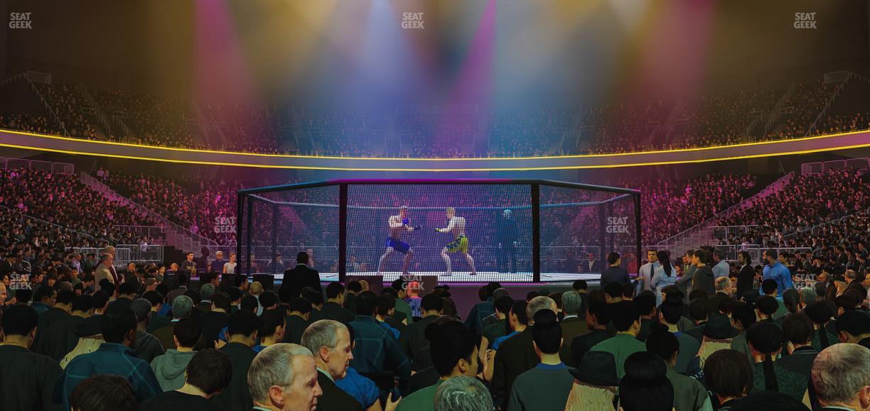 T-Mobile Arena - Section Floor C Seat View