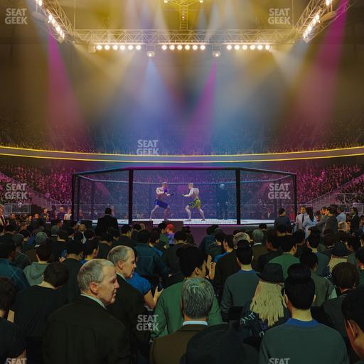 T-Mobile Arena - Section Floor C Seat View