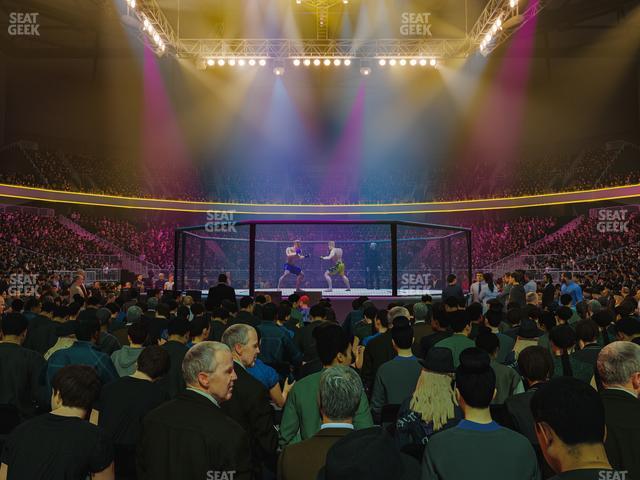 T-Mobile Arena - Section Floor C Seat View