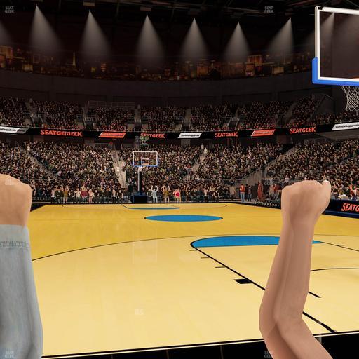 T-Mobile Arena - Section Floor D Seat View