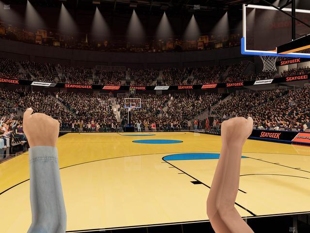 T-Mobile Arena - Section Floor D Seat View