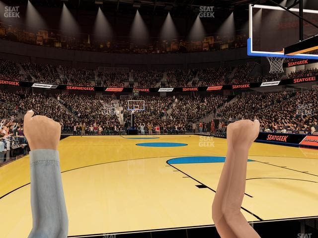 T-Mobile Arena - Section Floor D Seat View