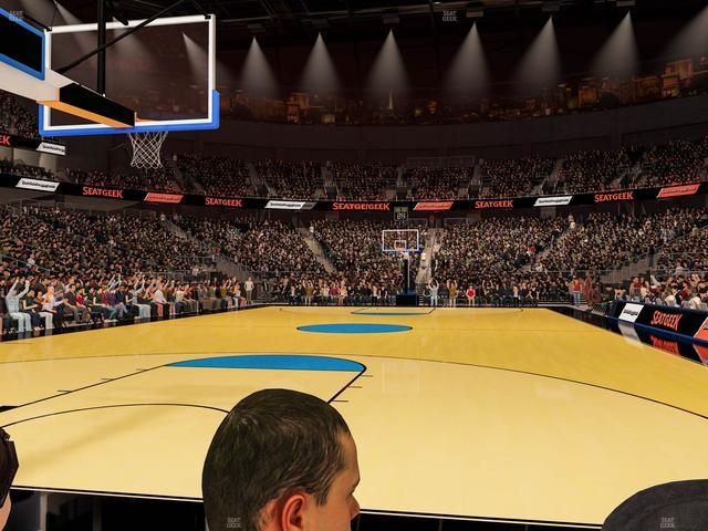 T-Mobile Arena - Section Floor E Seat View