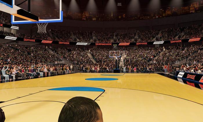 T-Mobile Arena - Section Floor E Seat View