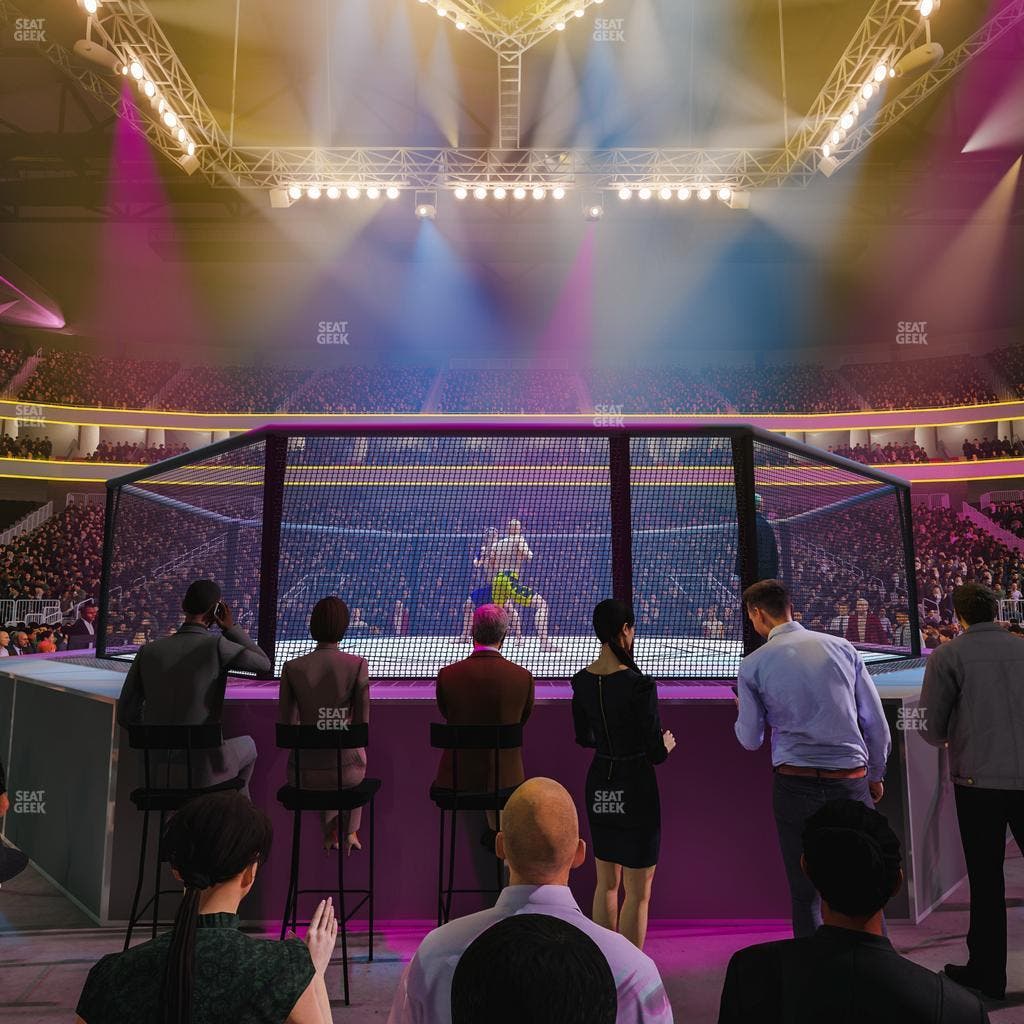 T-Mobile Arena - Section Floor E Seat View