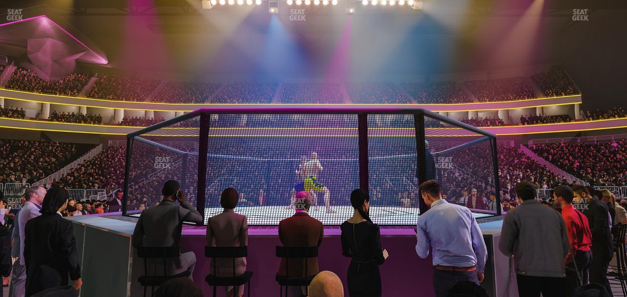 T-Mobile Arena - Section Floor E Seat View