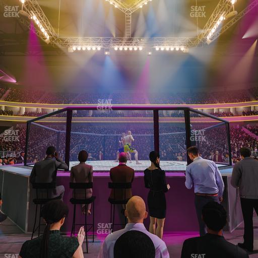 T-Mobile Arena - Section Floor E Seat View