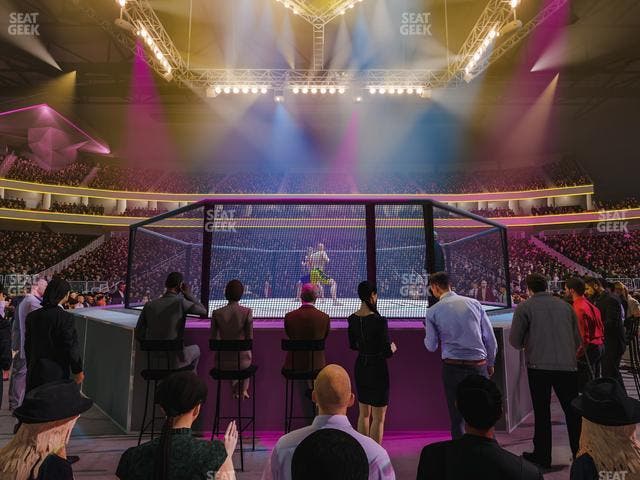 T-Mobile Arena - Section Floor E Seat View