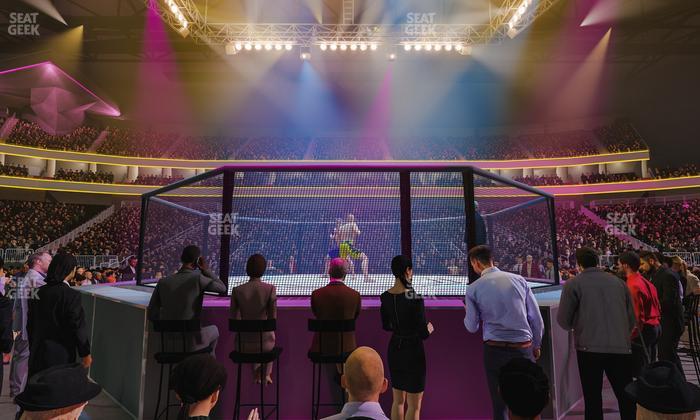 T-Mobile Arena - Section Floor E Seat View