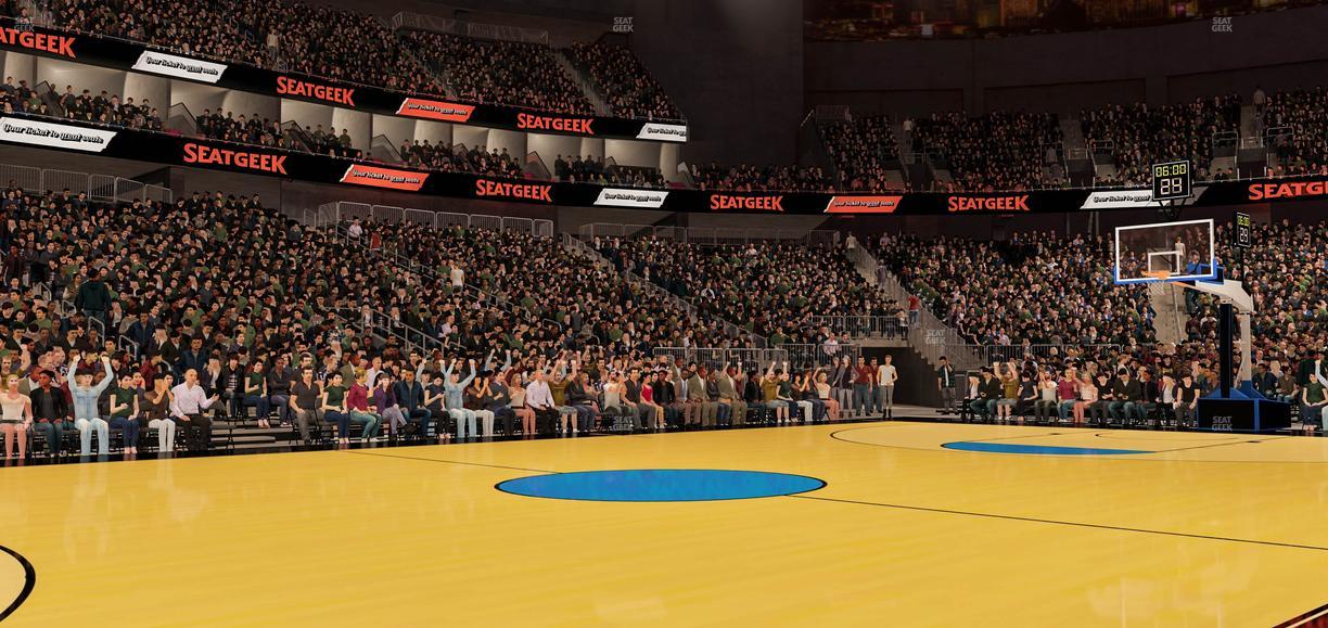 T-Mobile Arena - Section Floor F Seat View