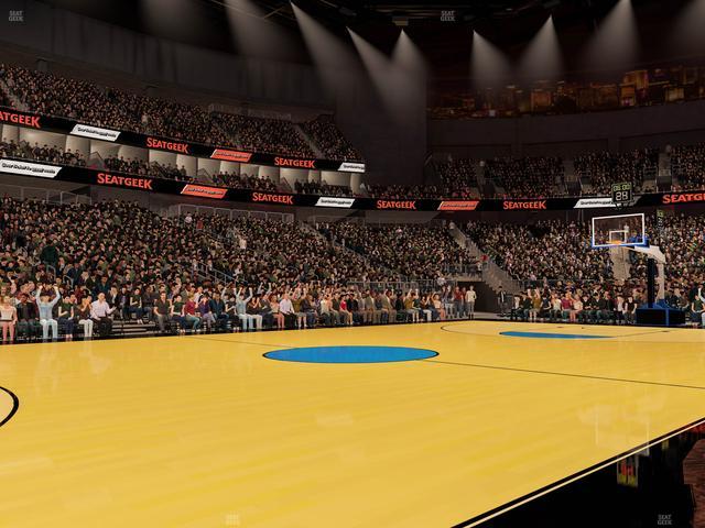 T-Mobile Arena - Section Floor F Seat View