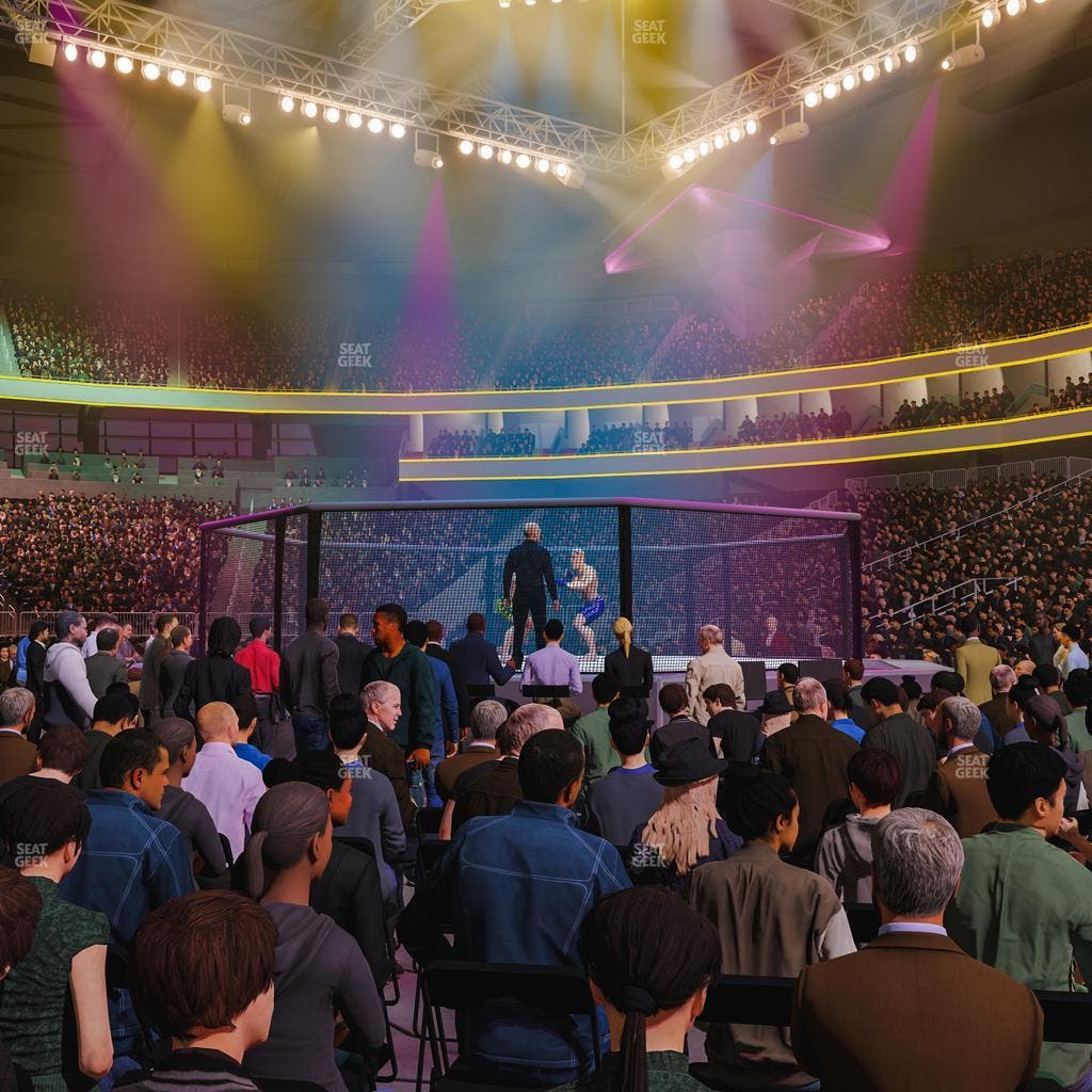 T-Mobile Arena - Section Floor F Seat View