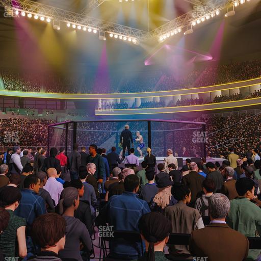 T-Mobile Arena - Section Floor F Seat View