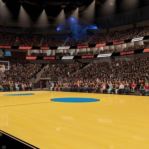 T-Mobile Arena - Section Floor G Seat View