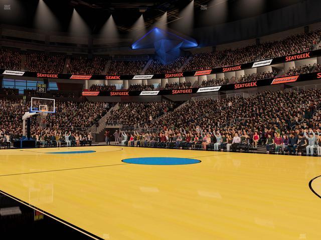 T-Mobile Arena - Section Floor G Seat View