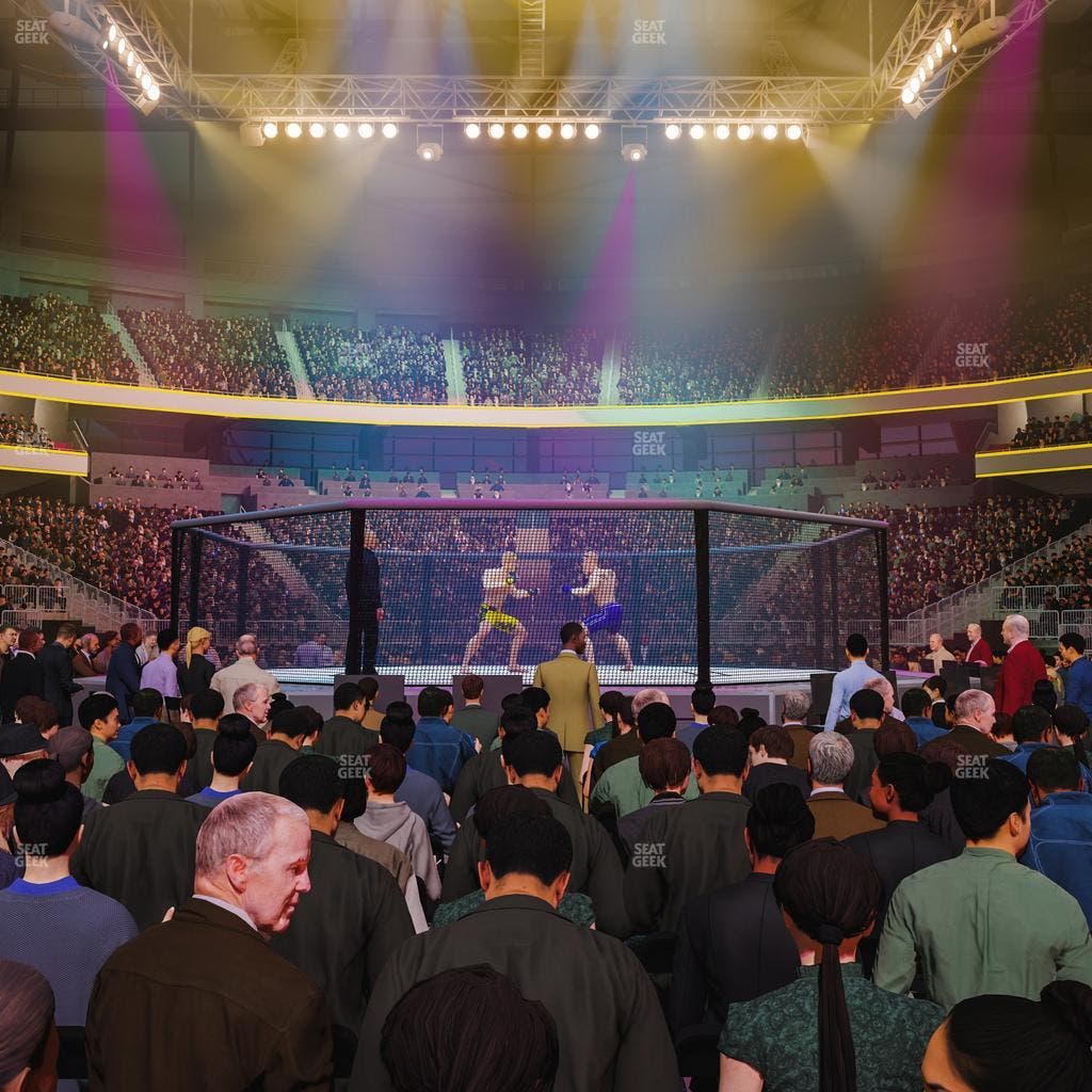 T-Mobile Arena - Section Floor G Seat View